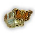 Meenakari Butterfly Shape Kankavati (Storage Box)