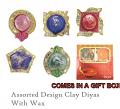 192 Pcs Wholesale Clay Diwali Candles Gift Pack Diyas in Assorted Design