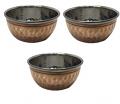 Copper Bowl (Vati) 4" (3 Pcs) Copper Bowl (Vati) 4" (3 Pcs)