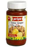 Priya Lime Ginger Pickle Without Garlic 300 gms Priya Lime Ginger Pickle Without Garlic 300 gms