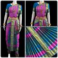 KUCHIPUDI | 36-INCH PANT | LAVENDER BLUE CLASSICAL DANCE JEWELRY KUCHIPUDI | 36-INCH PANT | LAVENDER BLUE CLASSICAL DANCE JEWELRY