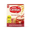 Nestle Cerelac- Wheat Apple Cherry 300 gms