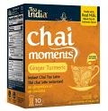 Tea India - Chai Moments instant tea latte - Ginger Turmeric 10 sachets