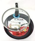 Inox Non-Stick Fry Pan 26cm With Glass Lid Inox Non-Stick Fry Pan 26cm With Glass Lid