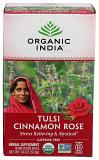 Tulsi Cinnamon Rose- Organic India 18 infusion bags