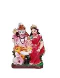 Navarathri Terracotta Shivan Parvathi Ganesha
