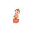 Navarathri Terracotta Orange Hanuman Doll