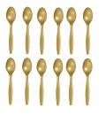 100 Pcs Pack Disposable Gold Spoons for Indian Food
