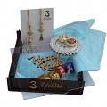GIFT HAMPER - Antique Diamond Bhaiya Bhabhi Rakhi GIFT HAMPER - Antique Diamond Bhaiya Bhabhi Rakhi
