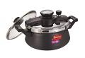 Prestige Clip On Handi Hard Anodized Pressure Cooker w/ Glass Lid, 5L Prestige Clip On Handi Hard Anodized Pressure Cooker w/ Glass Lid, 5L