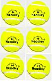 Headley Cricket Tennis Balls Yellow (Pack Of 6) Headley Cricket Tennis Balls Yellow (Pack Of 6)