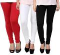 Most comfortable Cotton Churidar black Leggings | solid yoga leggings  
