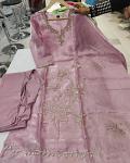 Pastel.pink 3 pc party dress- women's dress/indian suit