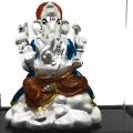 Pure Silver 999 Ganesha Idol (#10)