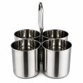 Stainless Steel Serverware Deep Sagdaan / Serving Container - 2, 3, 4 Bowls