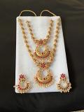 Alloy Pretty Women'S Necklace Set w/ Earrings