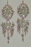 Gorgeous Pink Color Fashion Earrings