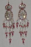 Bright Red Color Fashion Earrings for Wmen