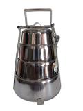 Stainless Steel Tiffin/Lunch Box With Handle For Office/School
