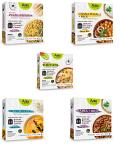 2 X 5 Packs - 10 Aara Vegetarian Assorted Variety Meal Kits for Instant Pot