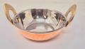 Tabakh Steel Copper Dish Serving Small - 4.5" Diameter
