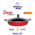 Kitchen King | Servo Pan (Glass Lid) – Non Stick Pan | 30cm / 12"