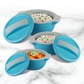 Cello Petra Insulated Hotpot Pack of 3 Thermoware Casserole Set