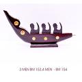 Kerala Rosewood Art Boat With 3 Men