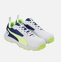 Puma HIGH RUN CRICKET SHOES BLUE YELLOW WHITE