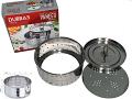 Paneer Maker, Easy to Use 5" Stainless Steel Indian Paneer/Tofu Mould Press