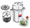 Prestige Classic Stainless Steel Idli Cooker 6 Plates (Mini & regular idly) Prestige Classic Stainless Steel Idli Cooker 6 Plates (Mini & regular idly)