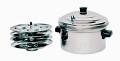 ANKUR Induction & Standard Idli Maker  (4 Plates , 16 Idlis ) / Idli cooker