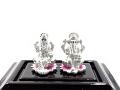 Pure Silver Ganesh & Lakshmi Murti for Home / Gift (#16) Pure Silver Ganesh & Lakshmi Murti for Home / Gift (#16)