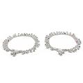 700 Silver Kids Traditional Anklet - Style#24