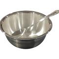 999 Pure Silver Hallmarked 5.0 inch BIG Heavy Bowl & Spoon Set - 5.0-inch 999 Pure Silver Hallmarked 5.0 inch BIG Heavy Bowl & Spoon Set - 5.0-inch