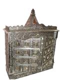 Decorative Temple/Pooja Mandir /w Doors & Bells (CLOSE) 18 X 07 Decorative Temple/Pooja Mandir /w Doors & Bells (CLOSE) 18 X 07