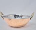 Tabakh Steel Copper Dish Serving Size #1 - 7" Diameter Tabakh Steel Copper Dish Serving Size #1 - 7" Diameter