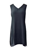 Women's Black Sleeveless Inner Slip – Pakistani & Indian Wear