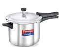 Prestige Popular Stainless Steel Pressure Cooker, 5 Litres, Silver