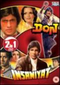 2 In 1 Don And Insaniyat DVD With english subtitles