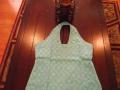 Halter Neck Sleeveless Kurti, Green Halter Tunic Halter Neck Sleeveless Kurti, Green Halter Tunic