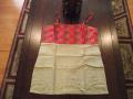 Sleeveless Silk Kurti, Beige and Pink Silk Tunic