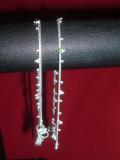 Indian Silver Payal / Anklets For Adults With Mina Work Indian Silver Payal / Anklets For Adults With Mina Work