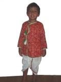 Bandhani Garba Dress For Boys, Gujarati Dhoti Kurta For Kids Bandhani Garba Dress For Boys, Gujarati Dhoti Kurta For Kids