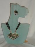 Handmade Mina Work Rajasthani Necklace & Earrings Set