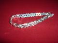Beautiful Silver Bracelet For Adults From India, 8" Long