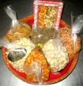 Assorted Dry Fruits Gift Tokri 12 /  Festive Gift Basket, 4 Lbs