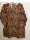 Kalamkari Print Cotton Kurti / Tunic From India Kalamkari Print Cotton Kurti / Tunic From India