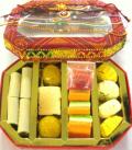 Rakhi Gift Pack, Indian Sweets & Rakhi Combo, 1 1/2 Lbs Box