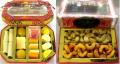 Rakhi Gift Basket, Indian Sweets, Dry Fruits & Rakhi Combo